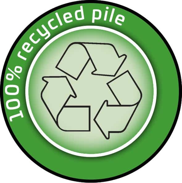 Pile 100% Recycled Material